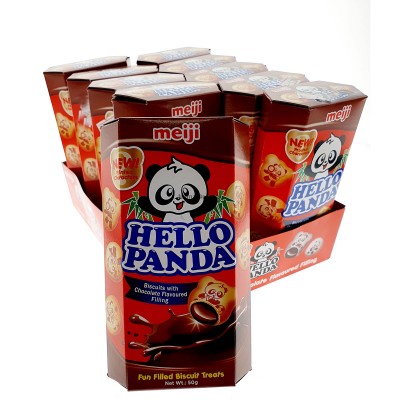 Meiji Hello Panda Chocolate Flavoured Filling 50g